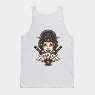 Beauty of Geisha Tank Top